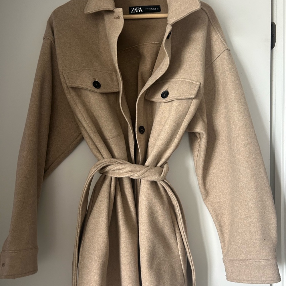 Zara Belted Shacket